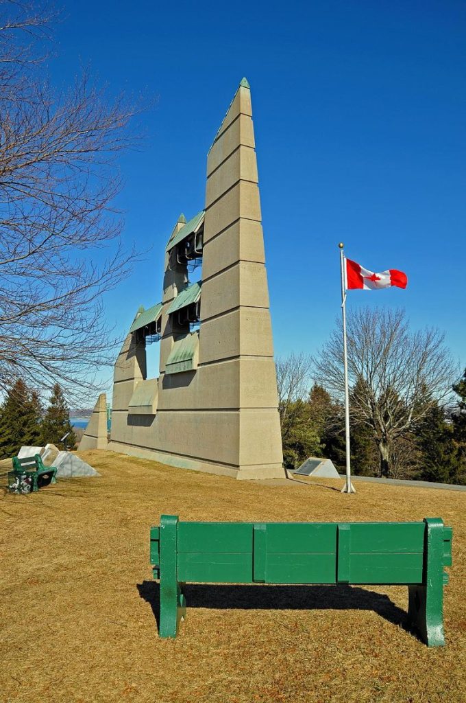 The Halifax Explosion Memorial Bell Tower at Fort Needham, photographed in 2008.