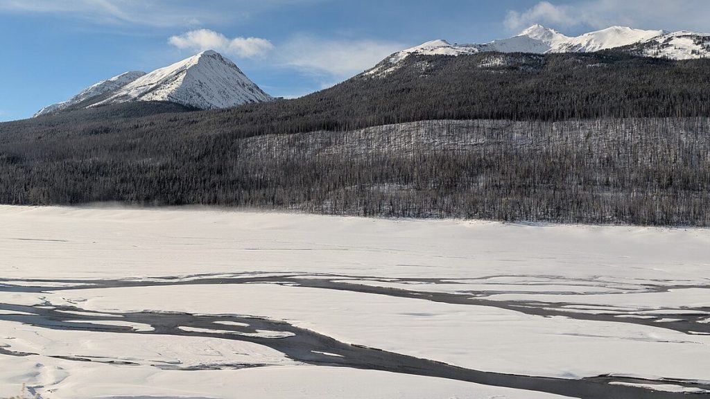 Maligne Lake, Jasper National Park.