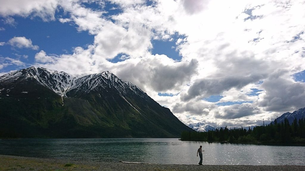 Kathleen Lake, Kluane National Park and Reserve.
