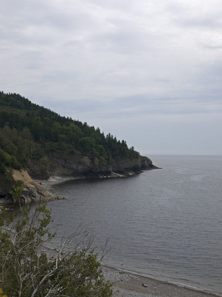 Southwest coast of Cap Gaspé, Forillon National Park.
