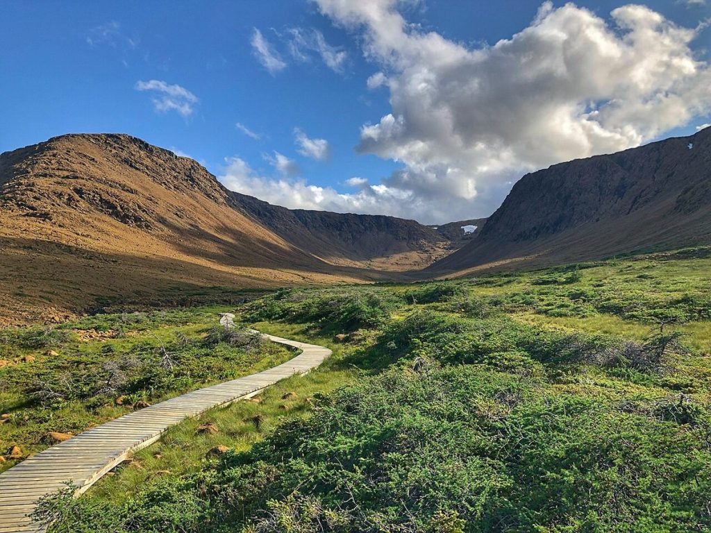 The Tablelands in Gros Morne National Park, photographed in 2019.
