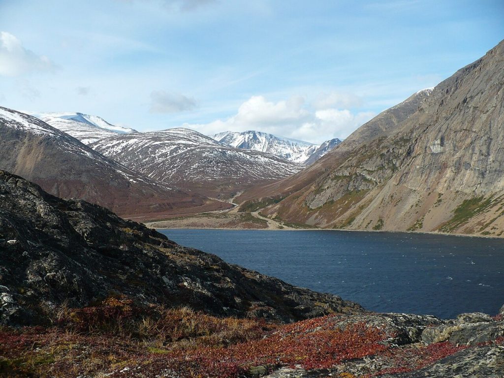 Nachvak Fjord in the Torngat Mountains, Labrador, photographed in 2008.