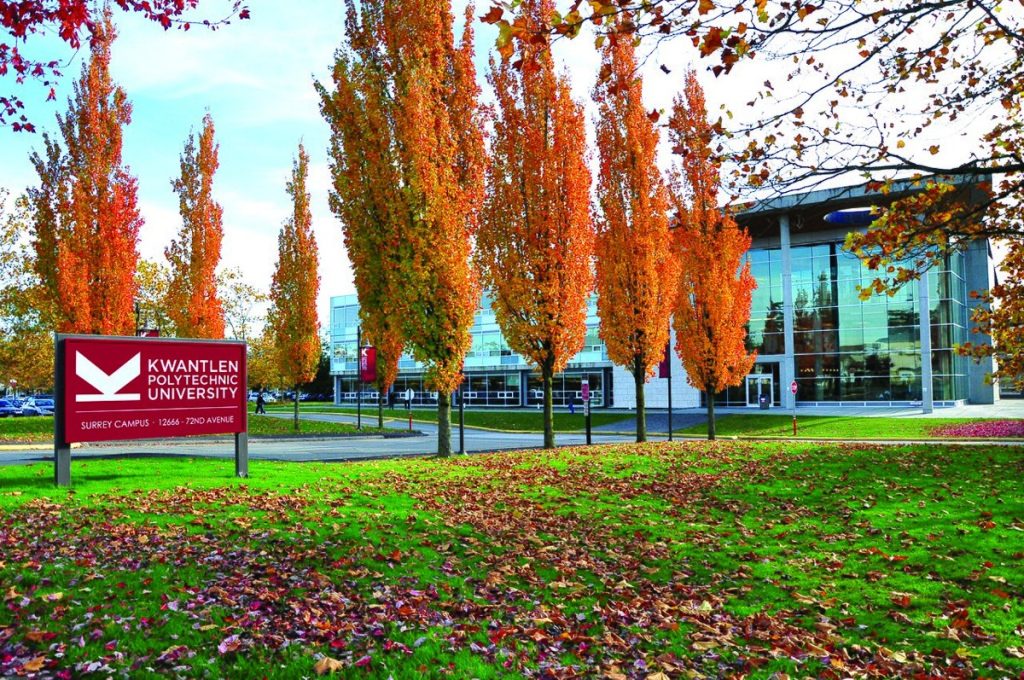 Kwantlen Polytechnic University, Surrey campus.