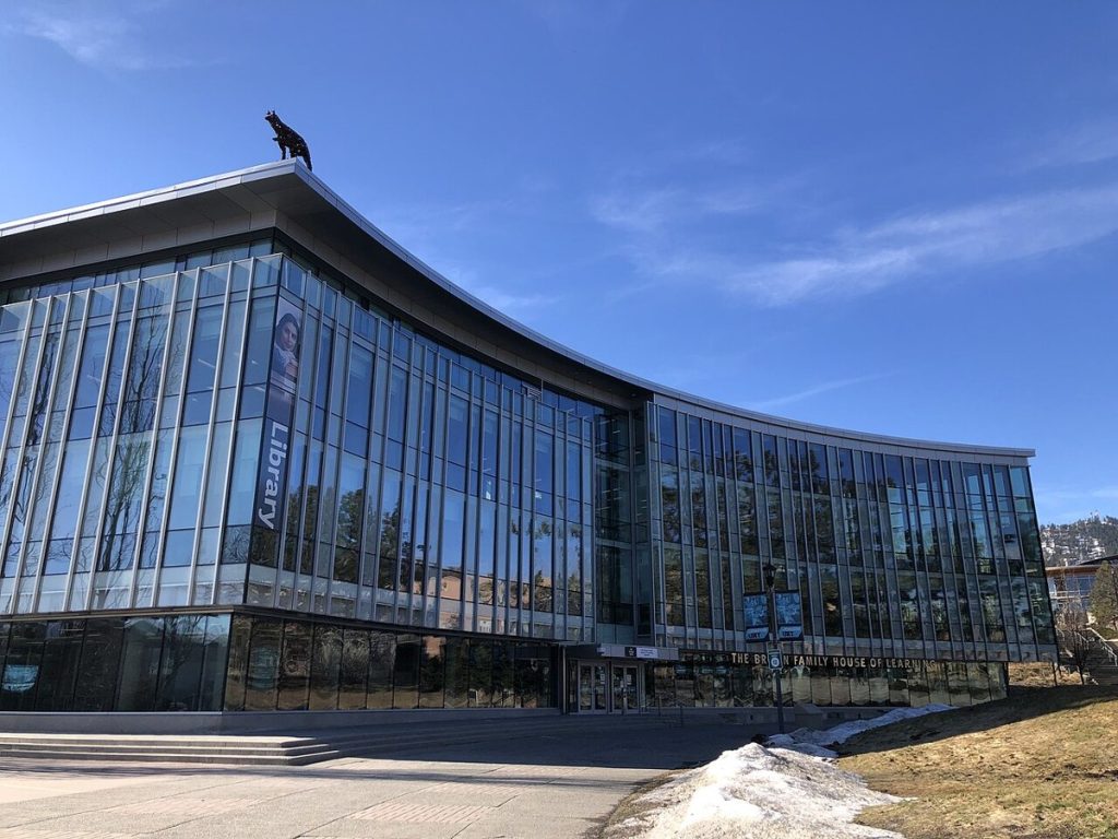 Thompson Rivers University campus, Kamloops.