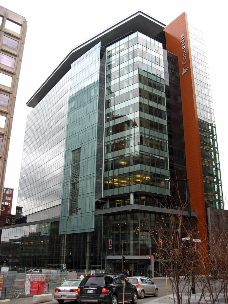 The John Molson School of Business, Concordia University.