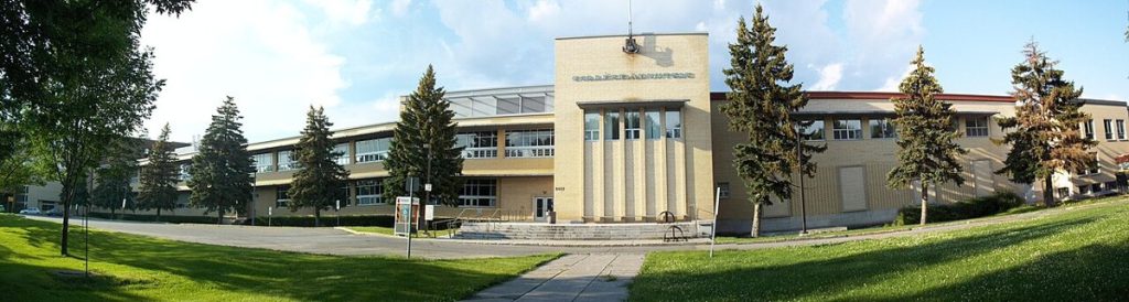 Panoramic view of Collège Ahuntsic, Montréal.