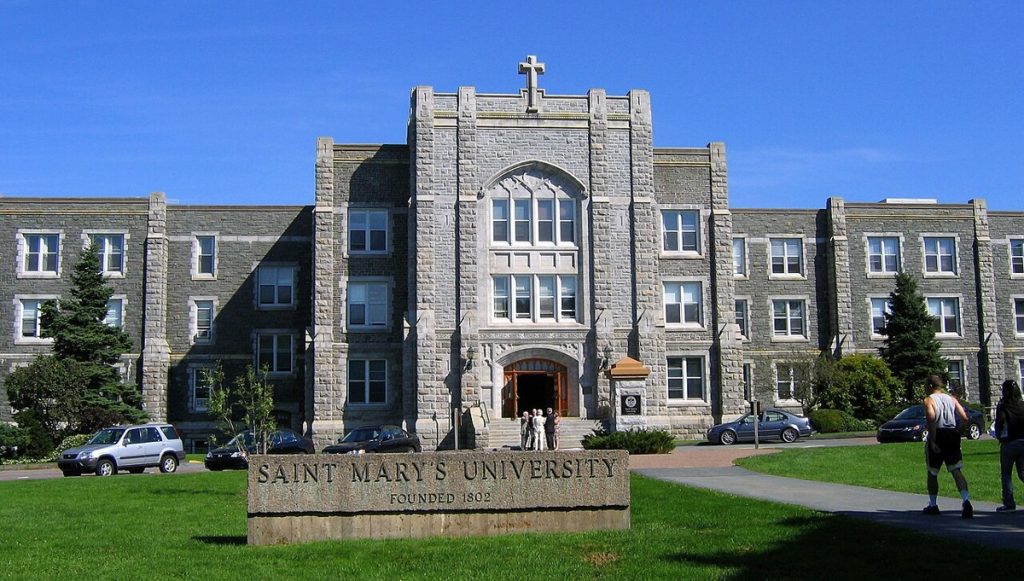 Saint Mary’s University, Halifax.