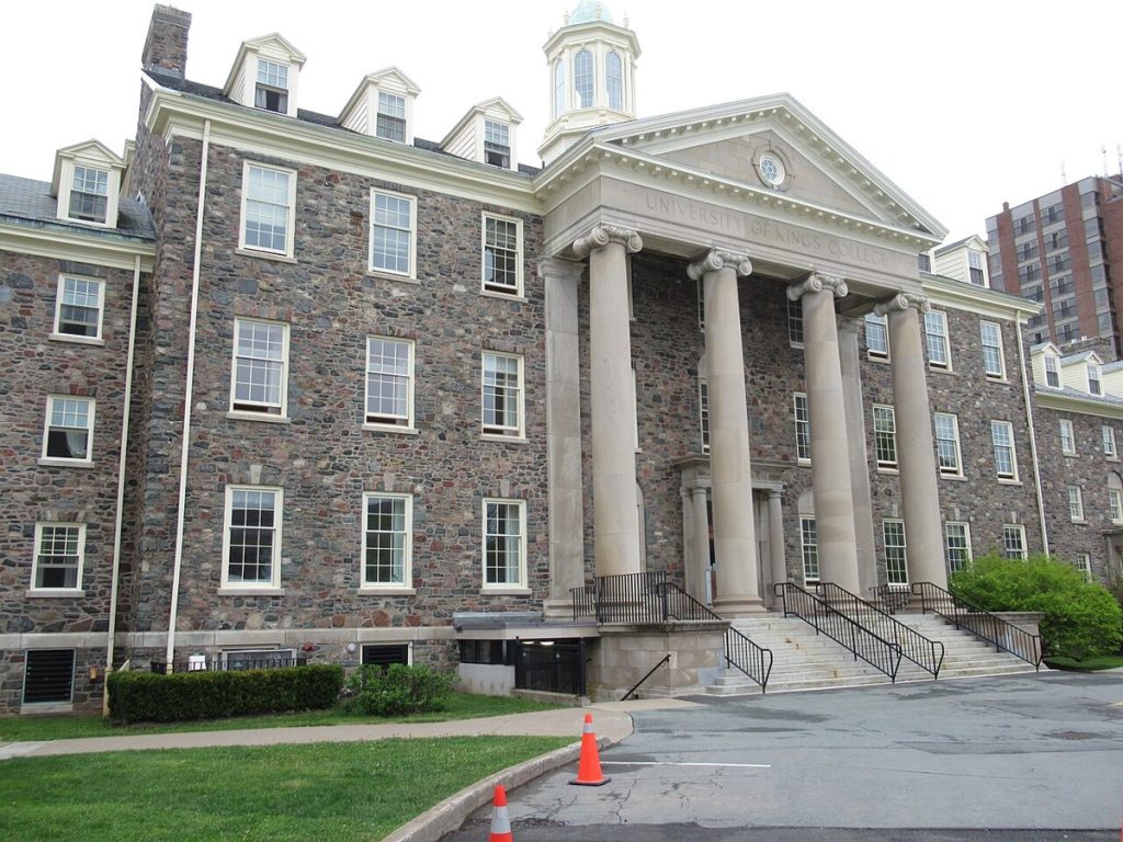 The Arts and Administration Building, University of King’s College, Halifax, May 2022.