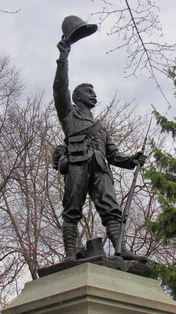 Memorial to soldiers who died in the South African War, by Hamilton MacCarthy, Confederation Park, Ottawa.