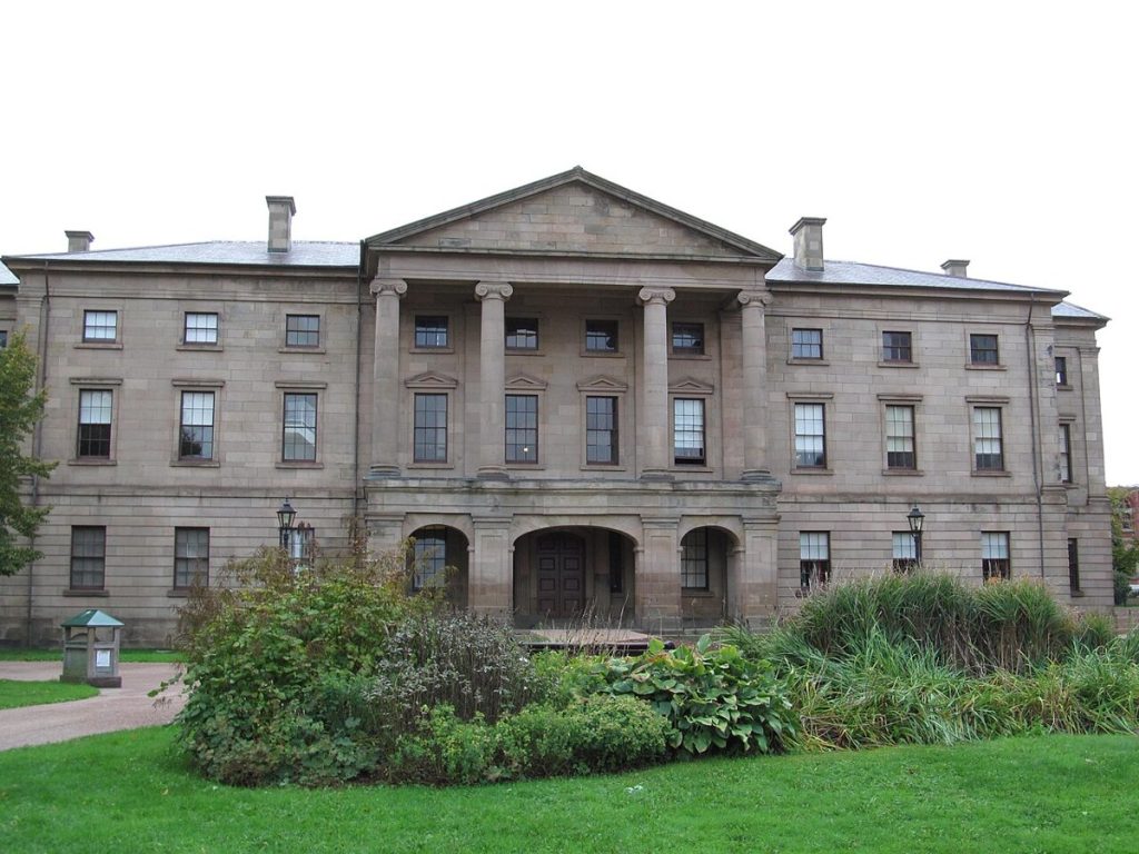 Province House in Charlottetown, Prince Edward Island, photographed in 2012.