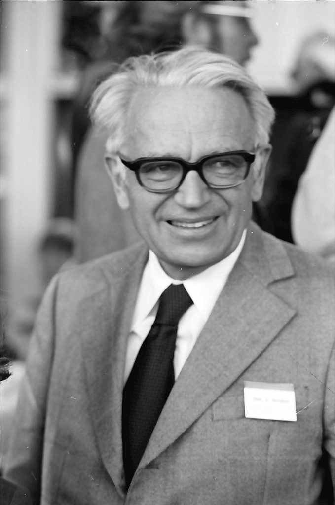 Gerhard Herzberg in 1974.