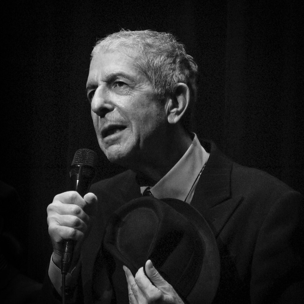 Leonard Cohen.