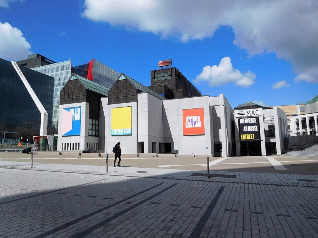 The Musée d’art contemporain de Montréal at Place des Arts, photographed in 2020.