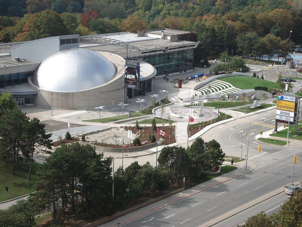 The Ontario Science Centre in Toronto, photographed in 2006.