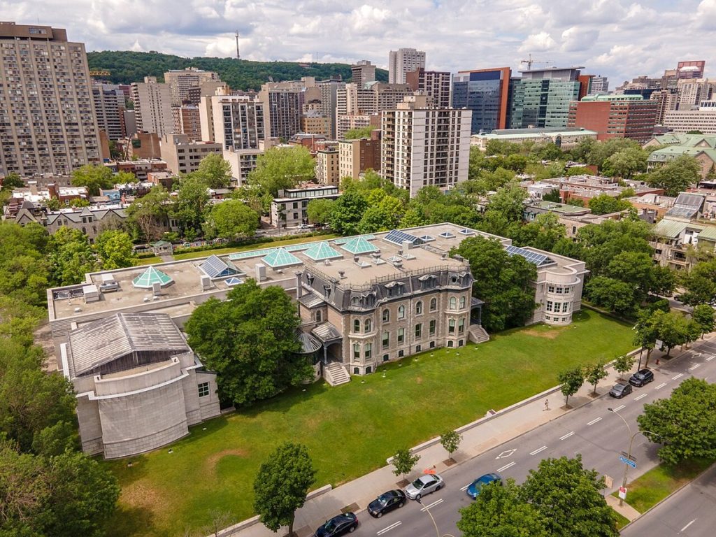 Le Centre Canadien d’Architecture, à Montréal.