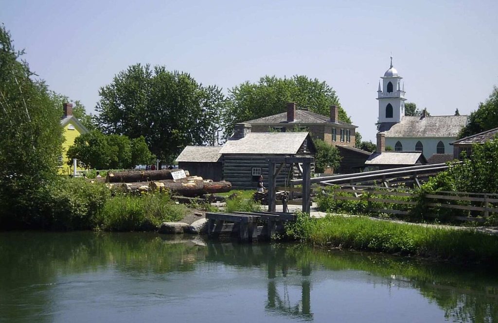 Le village Upper Canada, en Ontario.