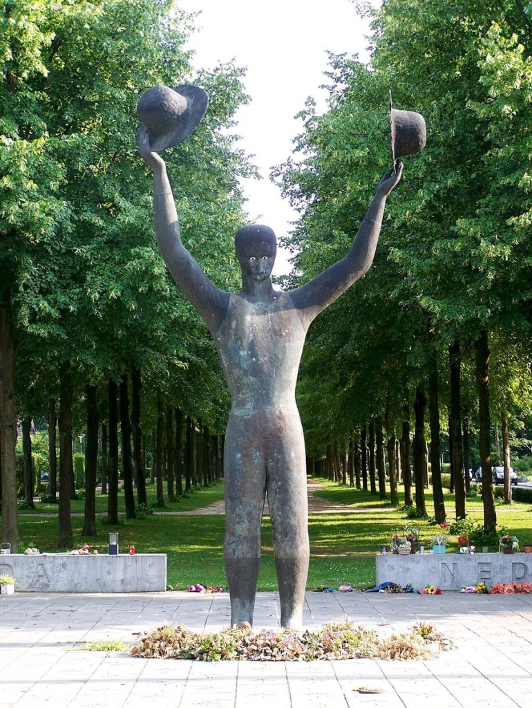 The National Canadian Liberation Monument in Apeldoorn, the Netherlands, photographed in 2009.