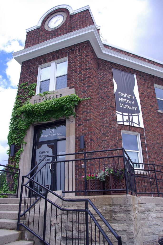 The Fashion History Museum in the old Hespeler post office.