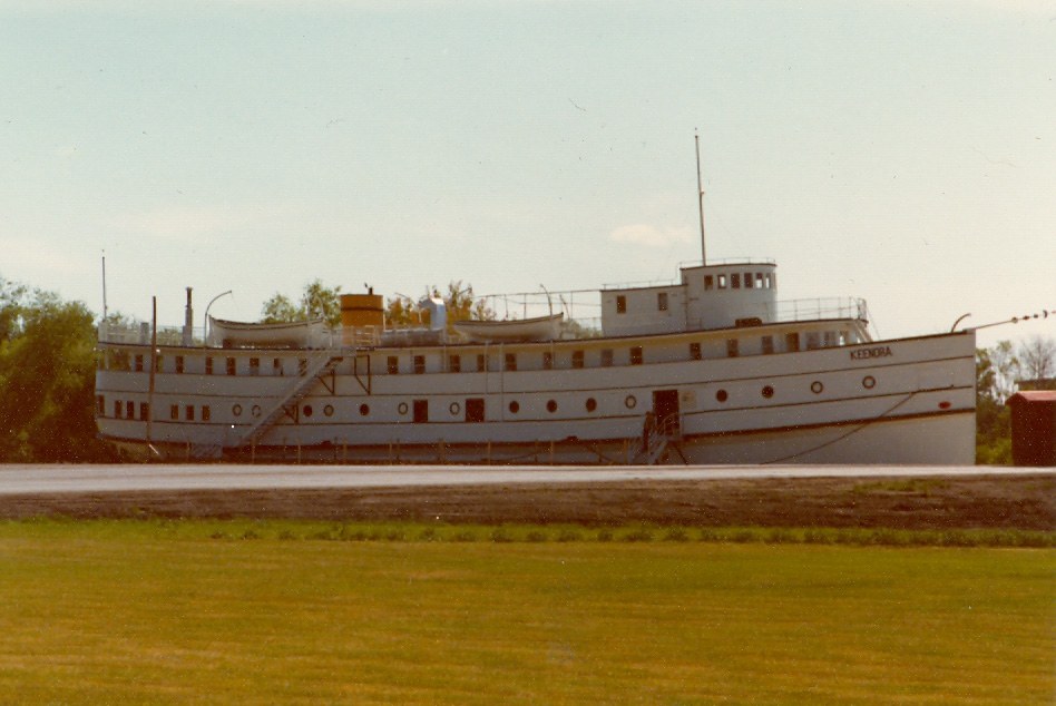 The MS Keenora, one of the museum ships.