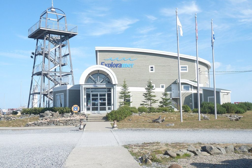Exploramer, Sainte-Anne-des-Monts.