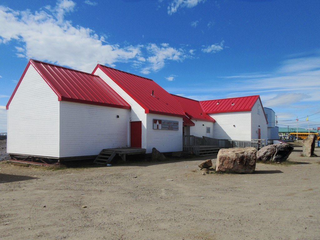 The museum, in a former Hudson’s Bay Company building in Iqaluit.