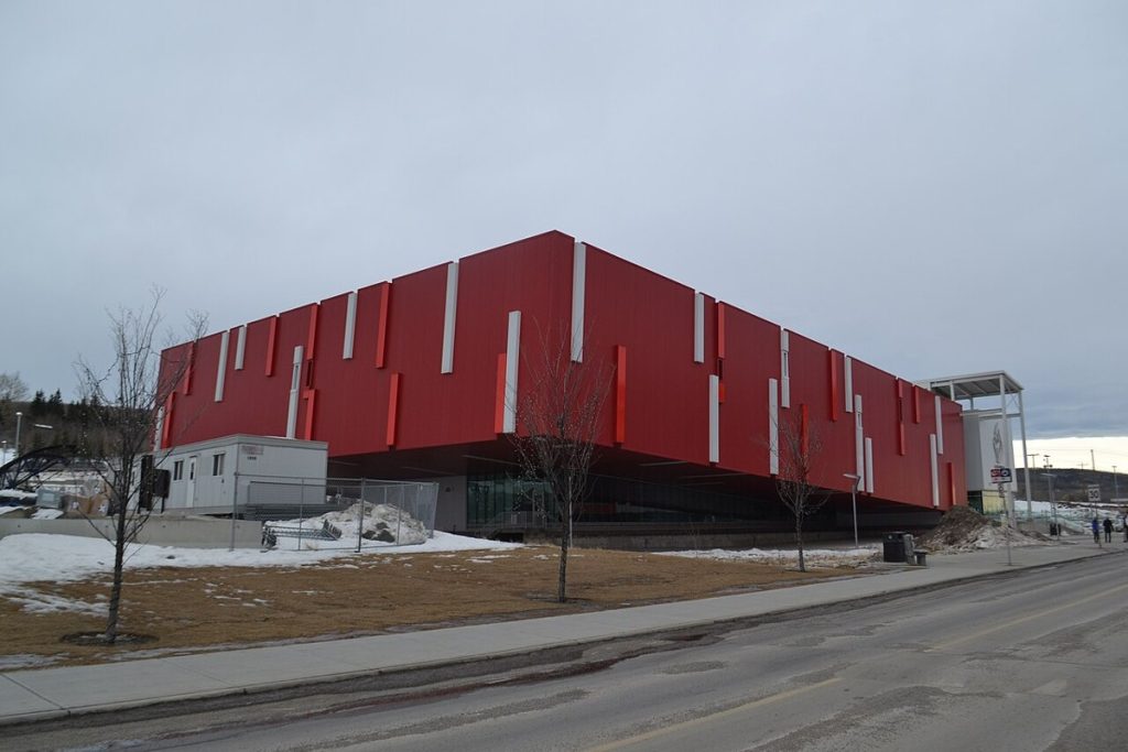 Canada’s Sports Hall of Fame building in Calgary, photographed in 2017.