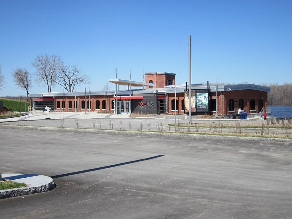 The Musée Boréalis in the former CIP filtration plant.