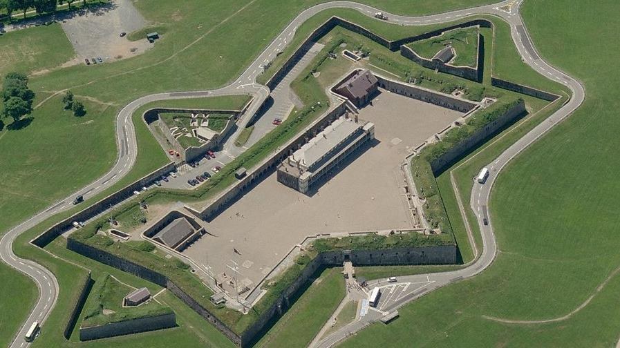 Citadel Hill in Halifax, Nova Scotia, photographed in 2011.