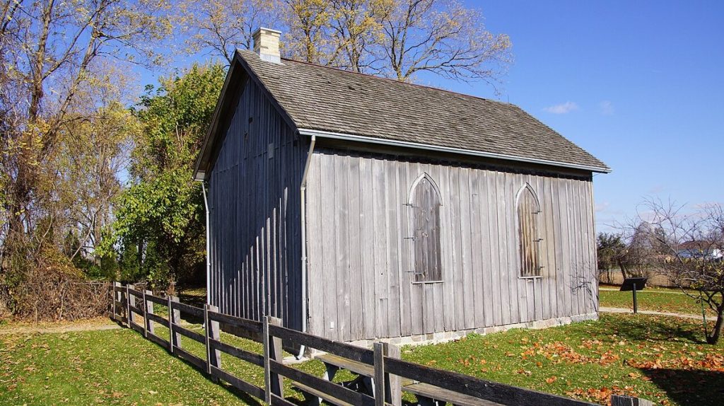 Uncle Tom’s Cabin Historic Site near Dresden, Ontario, now the Josiah Henson Museum of African-Canadian History, photographed in 2014.