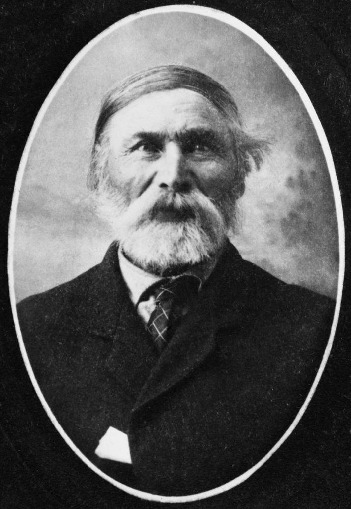 A portrait of James Isbister, taken before 1915.