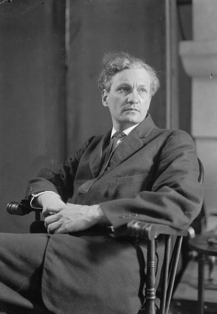 Walter Allward in July 1913 (Archives of Ontario).