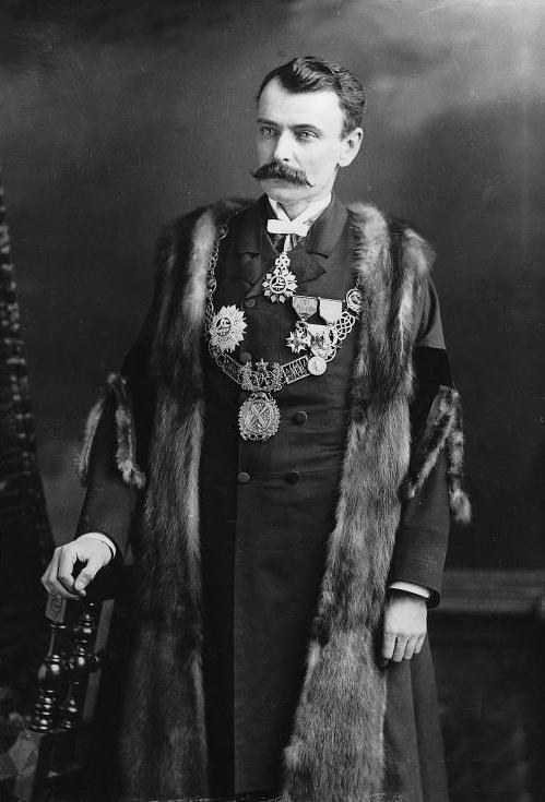 Honoré Beaugrand as mayor of Montréal, 1887, photographed by Wm. Notman & Son.