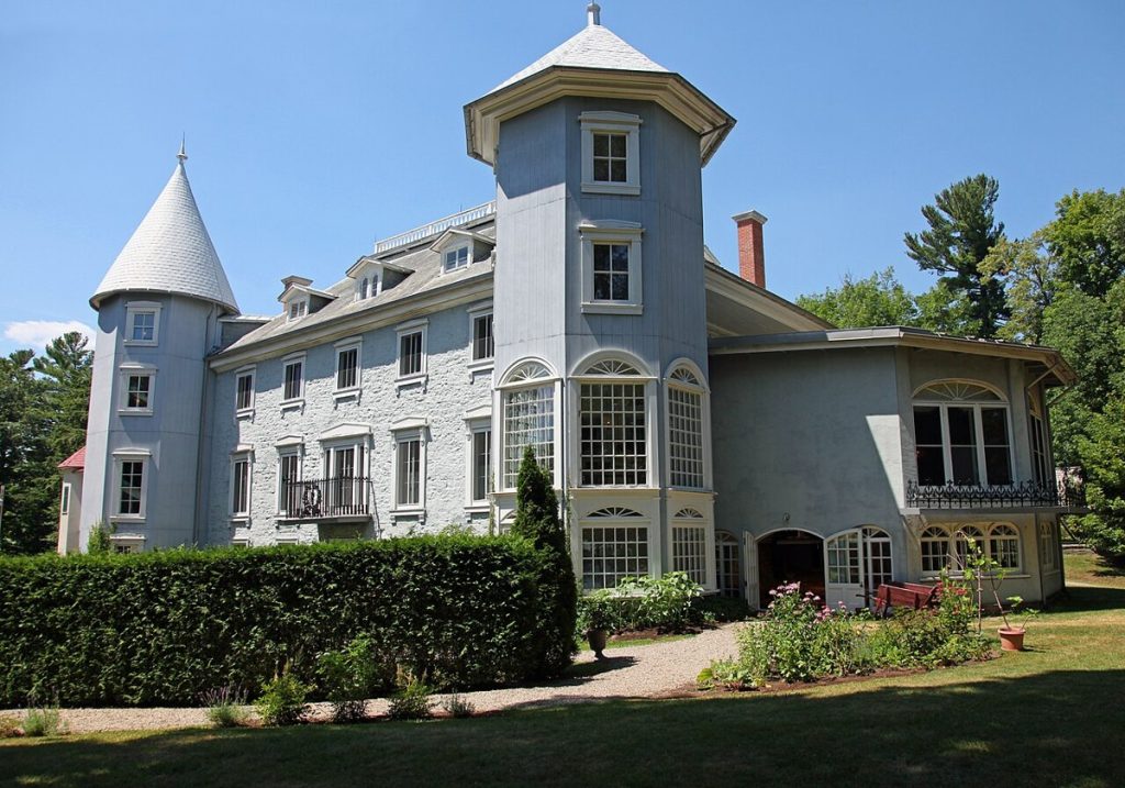 The Manoir-Papineau in Montebello, Quebec, photographed in 2018.