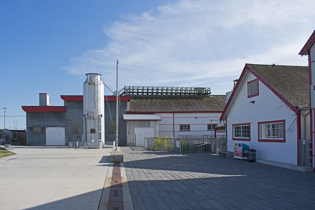 The Gulf of Georgia Cannery in Steveston, Richmond, British Columbia, photographed in 2019.