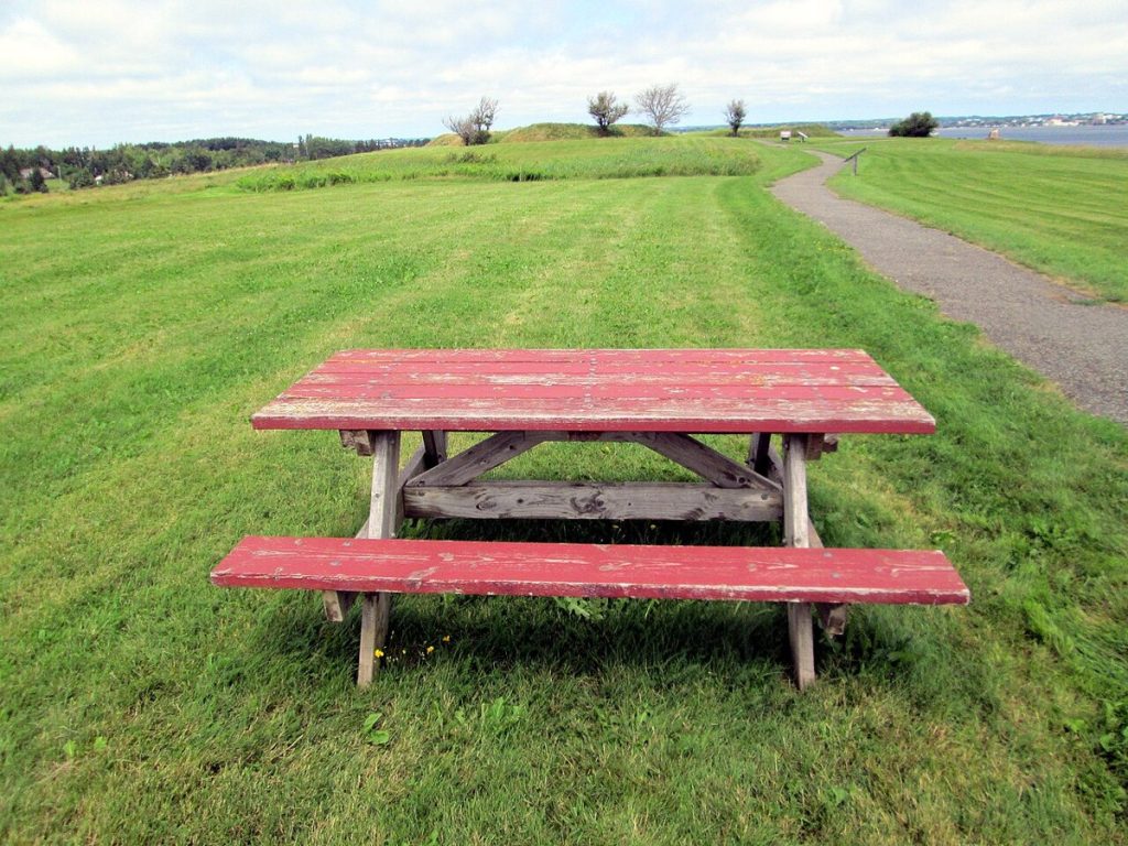 The site of Fort Amherst, Prince Edward Island, photographed in 2013.