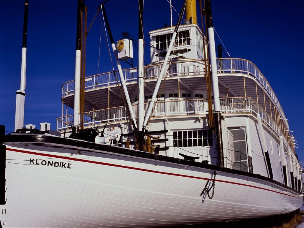 The S.S. Klondike in Whitehorse, Yukon, photographed in winter 2012.