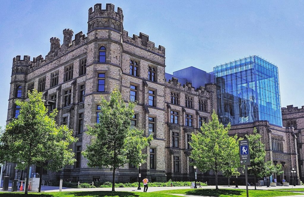 The Victoria Memorial Museum Building, now home of the Canadian Museum of Nature, Ottawa, photographed in 2018.