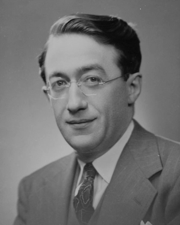 A. M. Klein in the mid-1940s (Library and Archives Canada).
