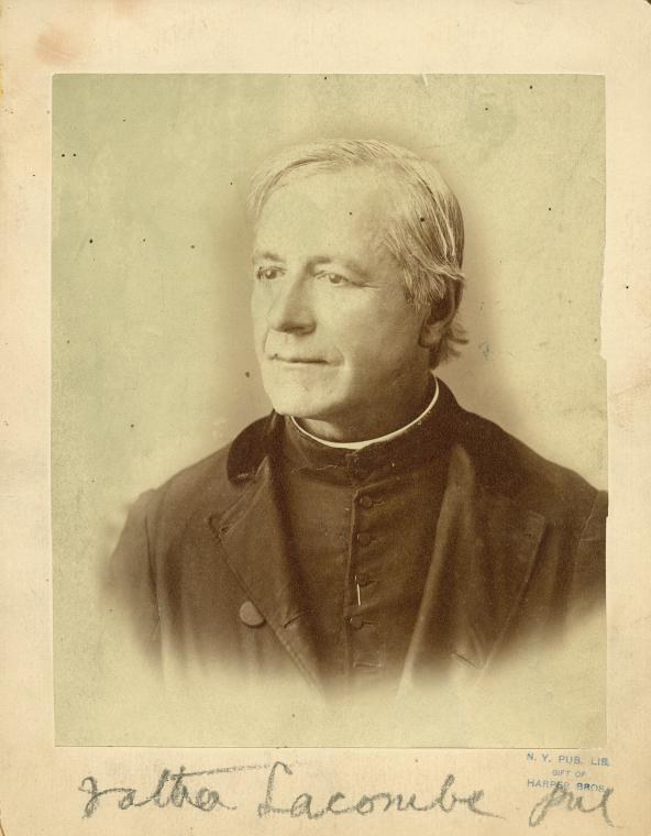 Father Albert Lacombe, photographed before 1916.