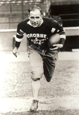 Lionel Conacher as a football player in Toronto, 1933.