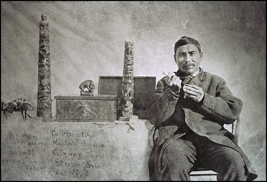 Charles Edenshaw, Haida artist (Canadian Museum of History).