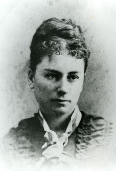 Portrait of Grace Annie Lockhart.