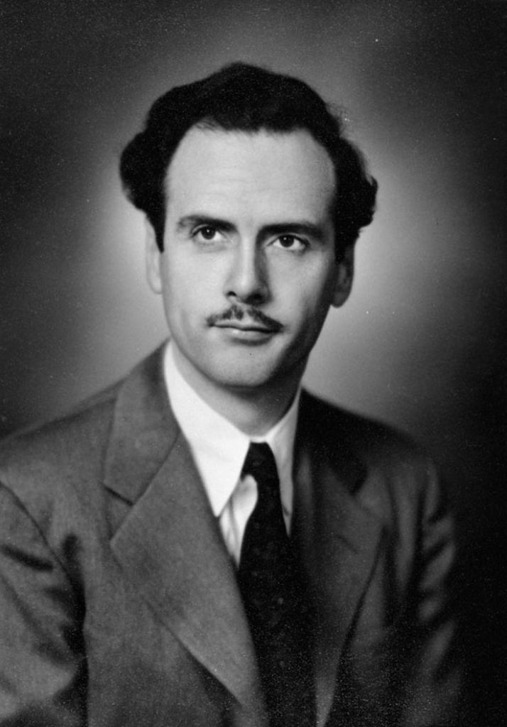 Marshall McLuhan in 1945 (Library and Archives Canada).