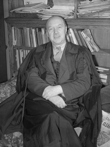 E. J. Pratt in Toronto, 1944 (Gordon W. Powley).