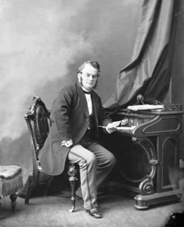 Samuel Leonard Tilley, February 1869 (Topley Studio).