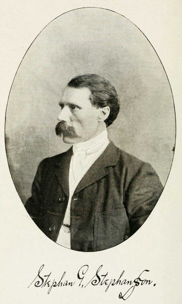 Stephan G. Stephansson, avant 1909.