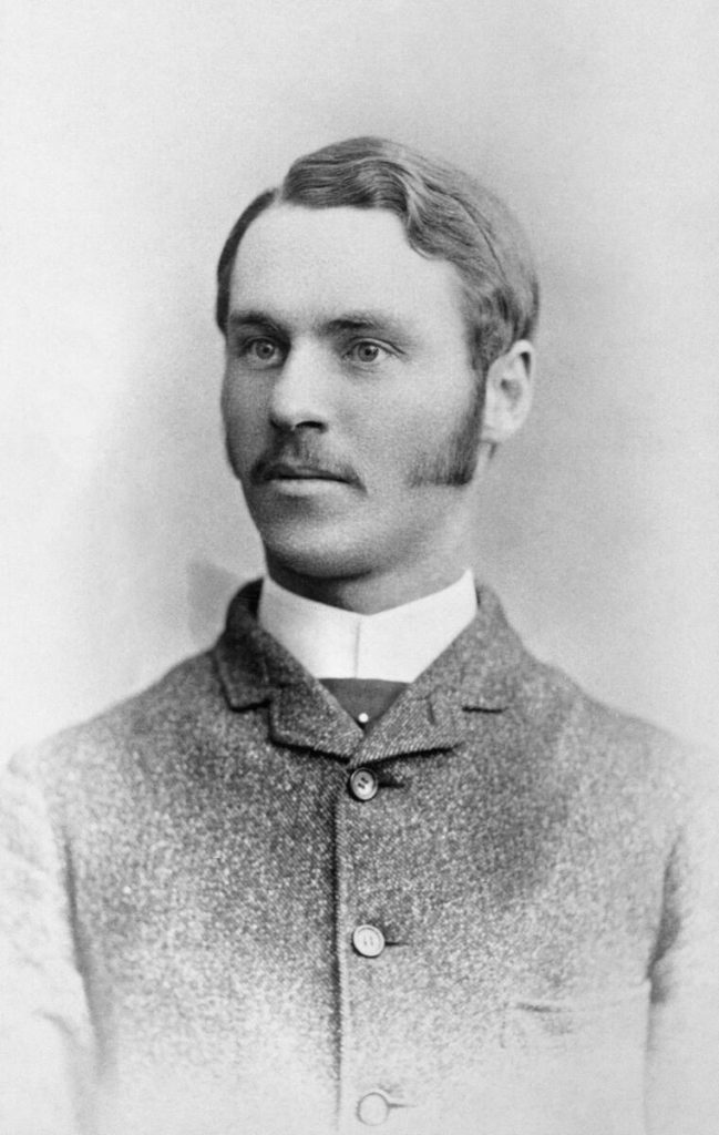 Frederick W. G. Haultain, May 1884 (Glenbow Archives).