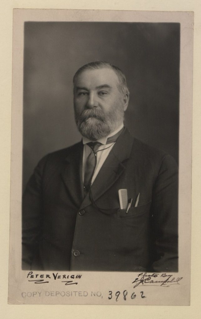 Peter Verigin, 1922.