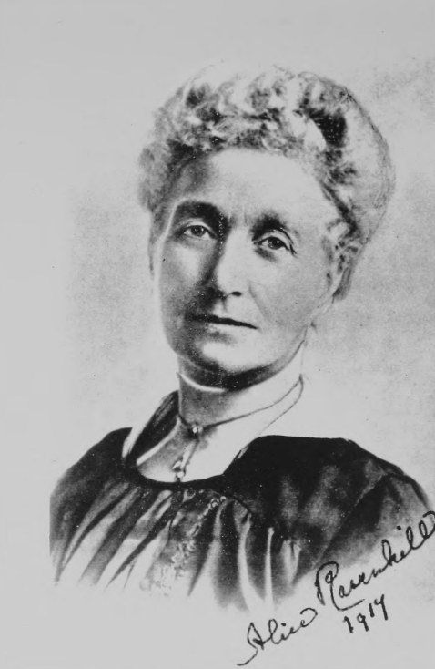 Alice Ravenhill in 1917.