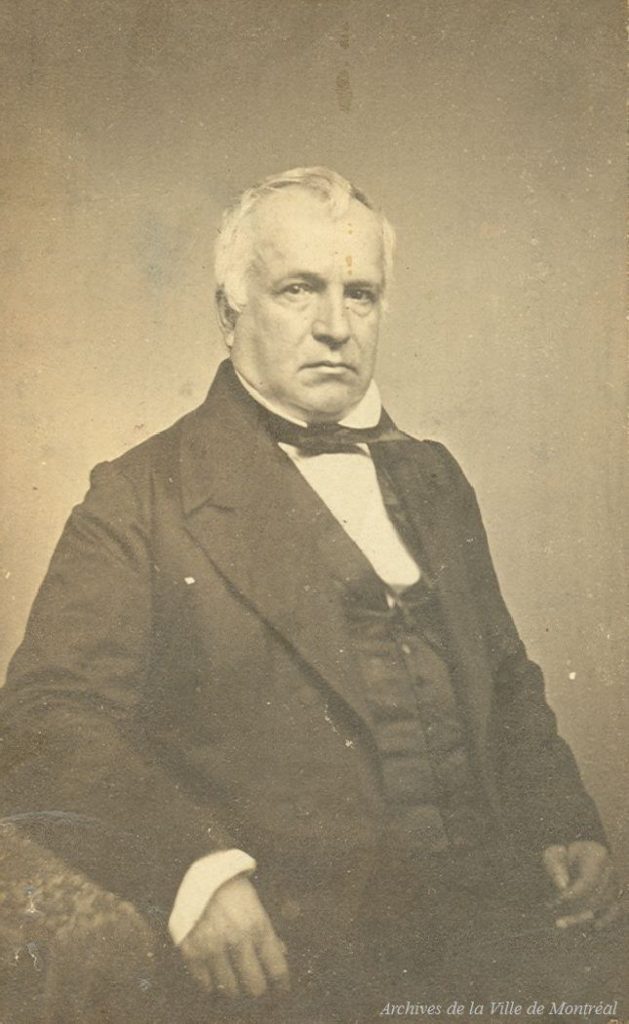 Louis-Hippolyte LaFontaine, about 1863.